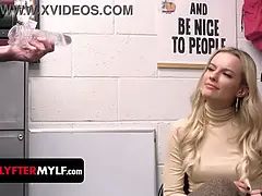 Blonde, Tromperie, Gode, Chevaucher, Criant, Se déshabiller, Jouets, Épouse