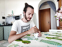 Hd, Italiaans, Tepels, Naakt, Gezichtspunt, Spaans, Tietenklus, Tieten likken