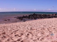 素人, ビーチ, 露出狂, アウトドア, 小柄, 公共, ティーン, のぞき