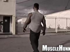 イく瞬間, ゲイ, 手コキする, ラティーナ, 下着, オナニー, 筋肉, 一人