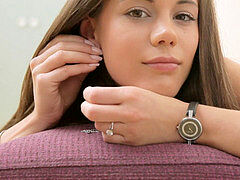 Morena, Checa, Masturbación, Solo, Adolescente