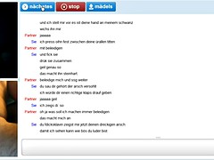 Pralle deutsche Ficksklavin vor der Cam