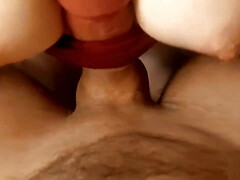 Grosse bite, Gros seins, Blonde, Couple, Tir de sperme, Queue, Branlette thaïlandaise, Hd