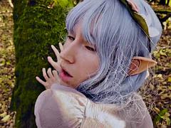 Insatiable forest elf allowed a traveler to fuck her magic pussy in all positions