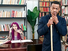 Kont, Grote kont, Zwart, Hondjeshouding, Harig, Interraciaal, Strippen, Tatoeage