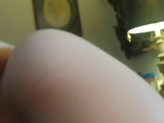 ass in the air, wife toying, then sucking my cock