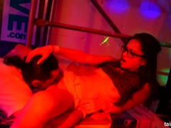 Schwarz, Interrassisch, Lecken, Orgie, Party, Muschi, Swingers, Nass