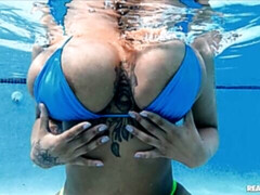 デカ尻, デカチン, デカパイ, フェラチオ, バック, 黒人, 異人種間