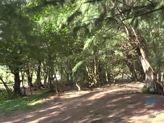 素人, アナル, ビーチ, フェラチオ, 中出し, 手コキする, ハメ撮り, オッパイの