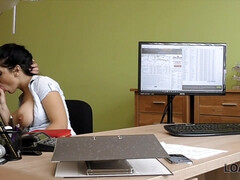 LOAN4K. Buxom steamy needs a loan for wellness center