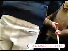 Arsch, Blondine, Bus, Gehörnter ehemann, Zug