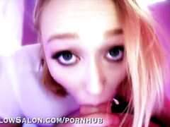 Grosse bite, Blonde, Sucer une bite, Tir de sperme, Branlette thaïlandaise, Hd, Pov, Uniforme