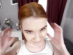 Yummy Sweet Angelina plays satisfying anal game