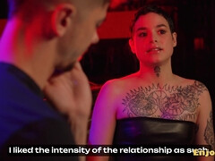 Saba Bashful But Luvs SADISM & MASOCHISM 3 Way With Strangers - HARDCORE!