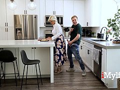 Stepmom begs for your hard cock in this taboo MILF video - Charli Phoenix