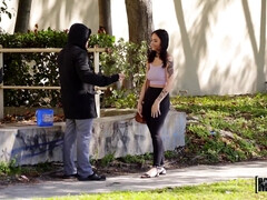 アメリカ人, お尻, 美女, デカ尻, 爸, ハメ撮り, 公共, オッパイの