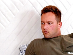 Enthousiasteling, Amerikaans, Badkamer, Pijpbeurt, Bedriegen, Natuurlijke tieten, Douche, Nat