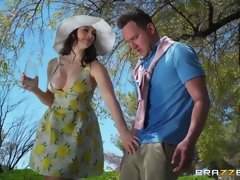 美女, デカ尻, フェラチオ, チン, ハードコア, 穴開きパンティ, オマンコ, 剃毛