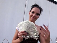 18, デカチン, デカパイ, フェラチオ, お金, アウトドア, ハメ撮り, ティーン