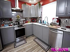 デカパイ, 茶髪の, 中出し, Hd, 人妻の, 淫乱熟女, 母, 妻