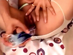 18, 黒人, 女, フェティッシュ, 指いじり, オナニー, パンティ, いじめ