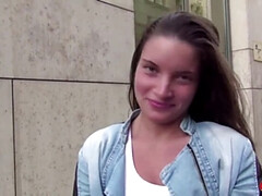 アナル, お尻, デカチン, イく瞬間, チン, ドイツ人, 公共, ティーン