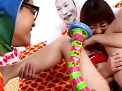 Bizarre, Fétiche, Marrant, Poilue, Japonaise, Seins naturels, Pov, Adolescente