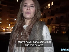 ブロンド, イギリス人, チン, Hd, お金, 公共, 現実, 息子