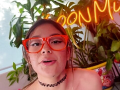 18 años, Chica, Mamada, Morena, Adolescente