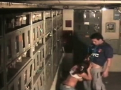 Teenagers Couple Quick Fuck In Basement Hidden Cam