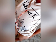 素人, デカ尻, ブロンド, カワイイ, チン, 熟年, 天然, 一人