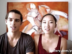 素人, 茶髪の, カップル, バック, フランス人, Hd, 公共, オッパイの