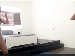 Bikini, Blondine, Vollbusig, Zickenkampf, Kompilation, Schwarz, Fetisch, Lesbisch