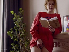 Rubia, Penetracion con dedos, Abierta, Pajear, Masturbación, Flaco, Solo, Adolescente