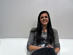 Brunette Rides Dick At The Casting