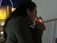 Amateur, Salle de bains, Gros cul, Brunette brune, Robe, Petite amie, Masturbation, Pov