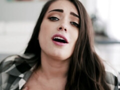 Leie, Braunhaarige, Würgen, Freundin, Küche, Muschi, Hintern versohlen, Titten