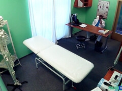 Culo, Mamada, Médico, Pajear, Enfermera, Oficina, Anilingus, Voyeur