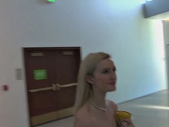 Your POV Date with Skylar Green ends with a creampie in her young pussy