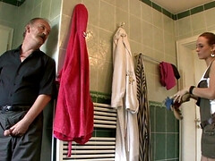 Pijpbeurt, Gevangen, Tsjechisch, Hd, Likken, Kut duiken, Geschoren, Tiener