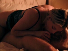 Schönheit, Grosser arsch, Blondine, Süss, Kehlenfick, Schwanz, Lingerie, Orgasmus