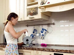 18 jaar, Pijpbeurt, Seksspeelgoed, Kwartet, Groep, Hd, Ruw, Tiener