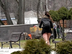 Grote kont, Erotisch, Flashing, Hd, Hakken, Slipje, Realiteit, Onder de rok