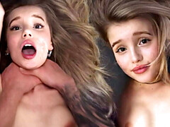 ブロンド, フェラチオ, 大学生, カワイイ, バック, 自家製, オマンコ, 馬乗り