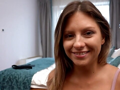 Blondine, Europäisch, Hardcore, Pov, Muschi, Rau, Ablutschen, Titten