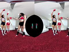 3d, Большие сиськи, Минет, Вчетвером, Группа, Латиноамериканки, Реалити, Сиськи