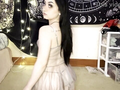 Amateur, Linda, Gorda, Latina, Lencería, Solo, Desnudarse, Apretado