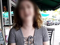 Amerikanisch, Grosser arsch, Blasen, Schwanz, Masturbation, Piercing, Öffentlich, Tätowierung