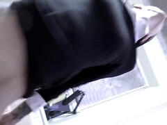 Polla, Vestido, Casero, Pequeña, Ruso, Chupando, Tatuaje, Tetas