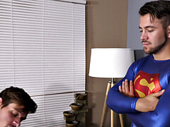 舐める尻, フェラチオ, フェティッシュ, ゲイ, 手コキする, オフィス, タトゥー, ユニフォーム